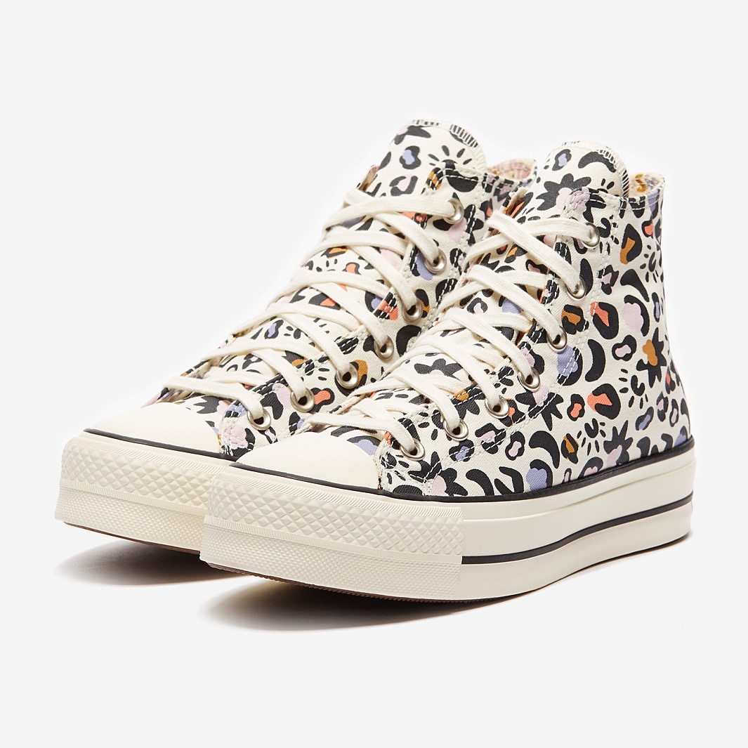 Converse Womens Chuck Taylor All Star Lift - Egret/Multi/Black - Trainers -  Womens Shoes | Pro:Direct Soccer