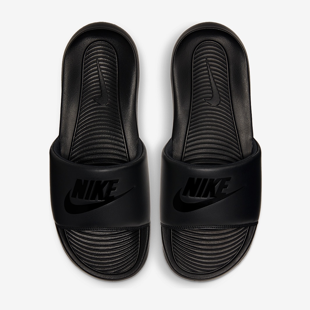 Nike Sportswear Victori One Slide Black Black Black Slides Mens