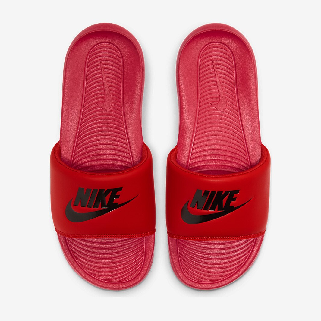 Nike Sportswear Victori One Slide - University Red/Black/University Red ...