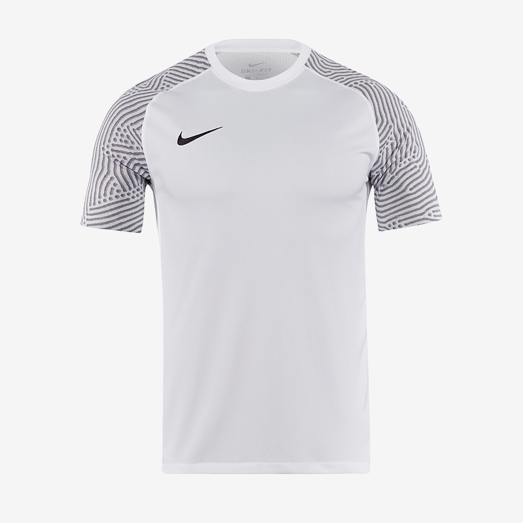 Maillot Nike Dri Fit Strike Ii Ss Blanc Noir Blanc Noir Hauts Quipement Club Homme