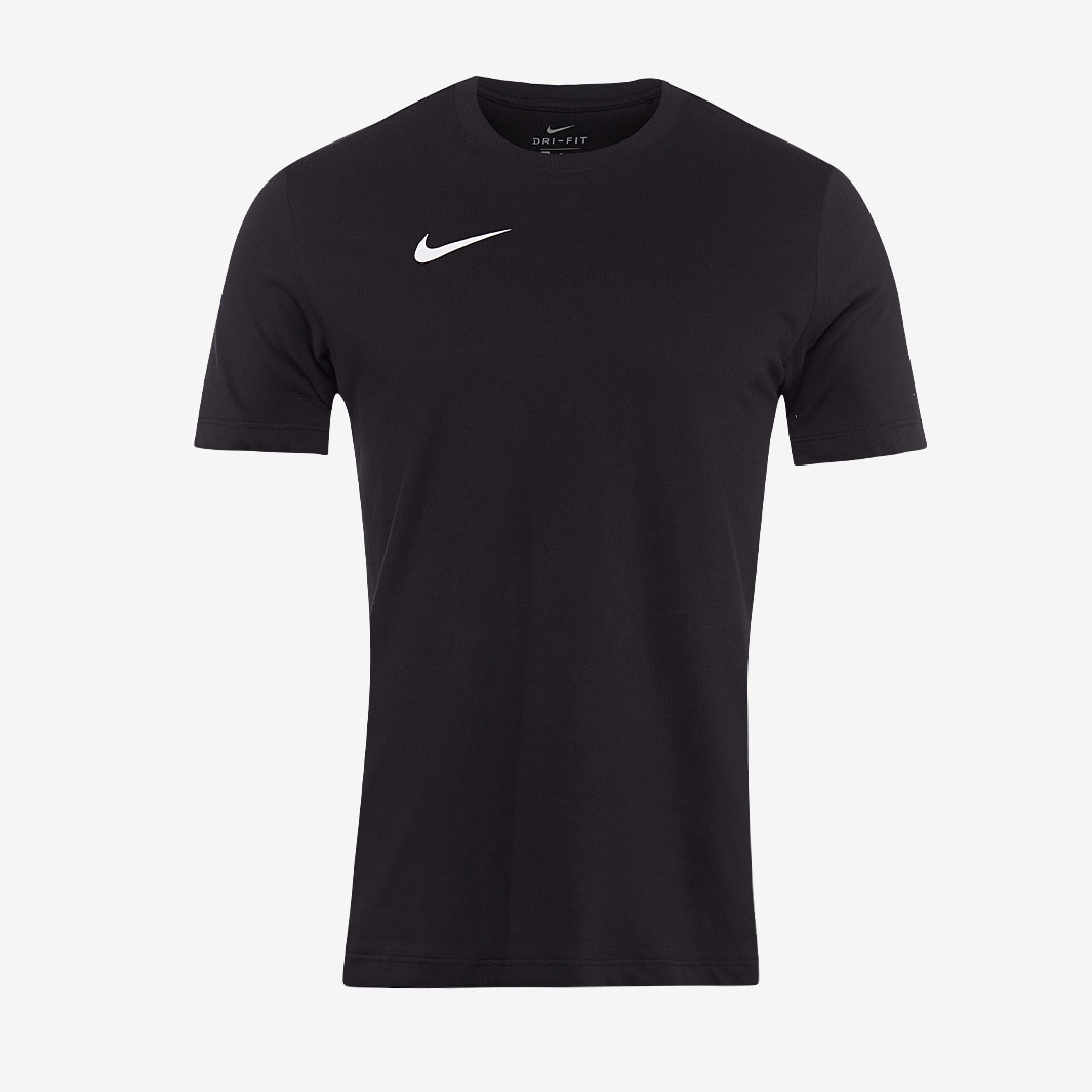 Nike Dri-FIT Park 20 SS Tee - Black/White - Mens Football Teamwear ...