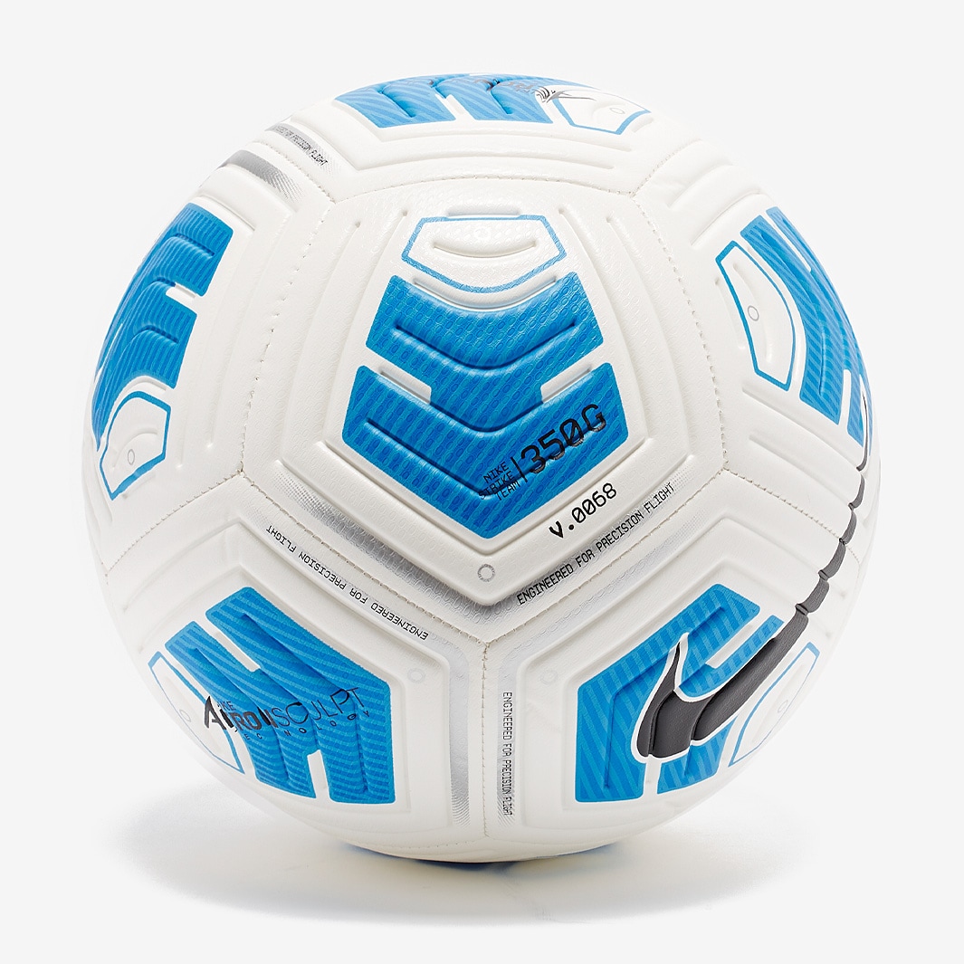 cesar idea Armonía Nike Strike Team Soccer - White/Blue/Black - Footballs 