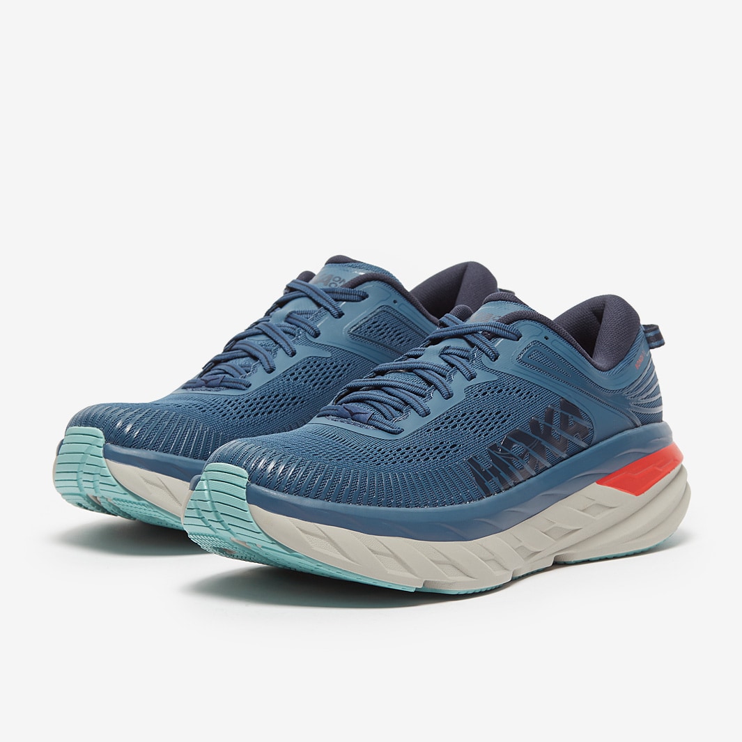 Hoka Bondi 7 - Real Teal/Outer Space - Mens Shoes | Pro:Direct Running