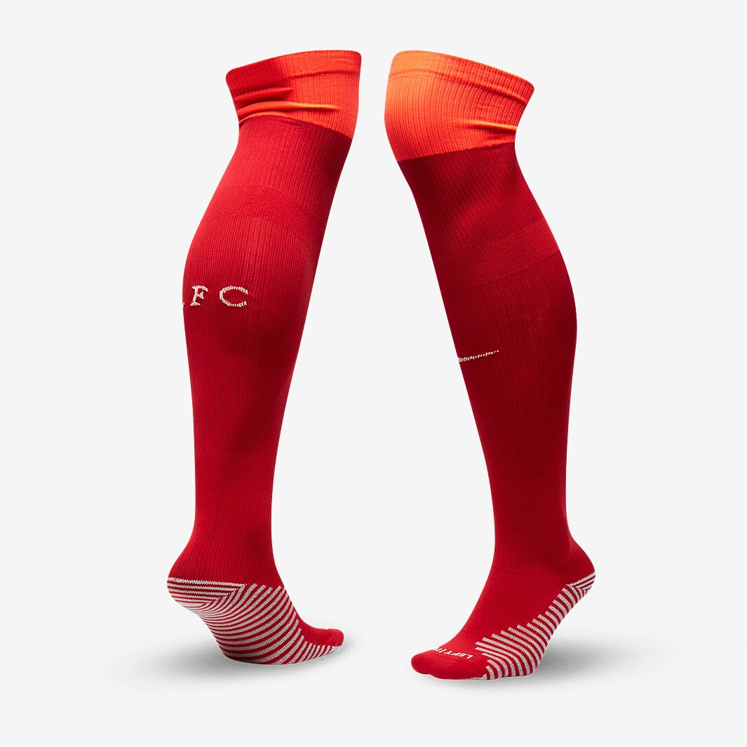 Nike Liverpool 21/22 Home Stadium Sock - Gym Red/Bright Crimson/Fossil ...