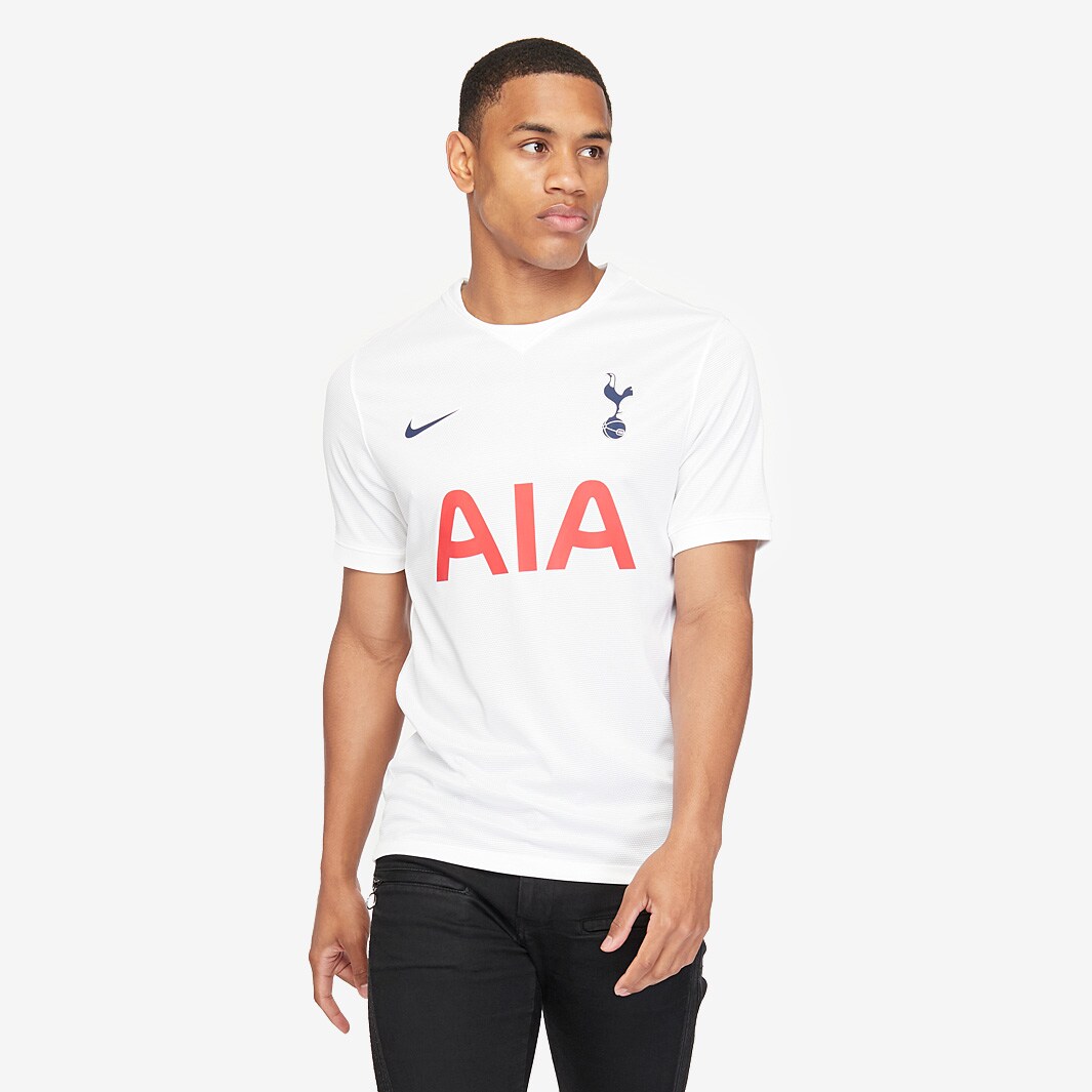 Nike Tottenham Hotspur 21/22 Home Stadium SS Shirt - White/White/Binary ...