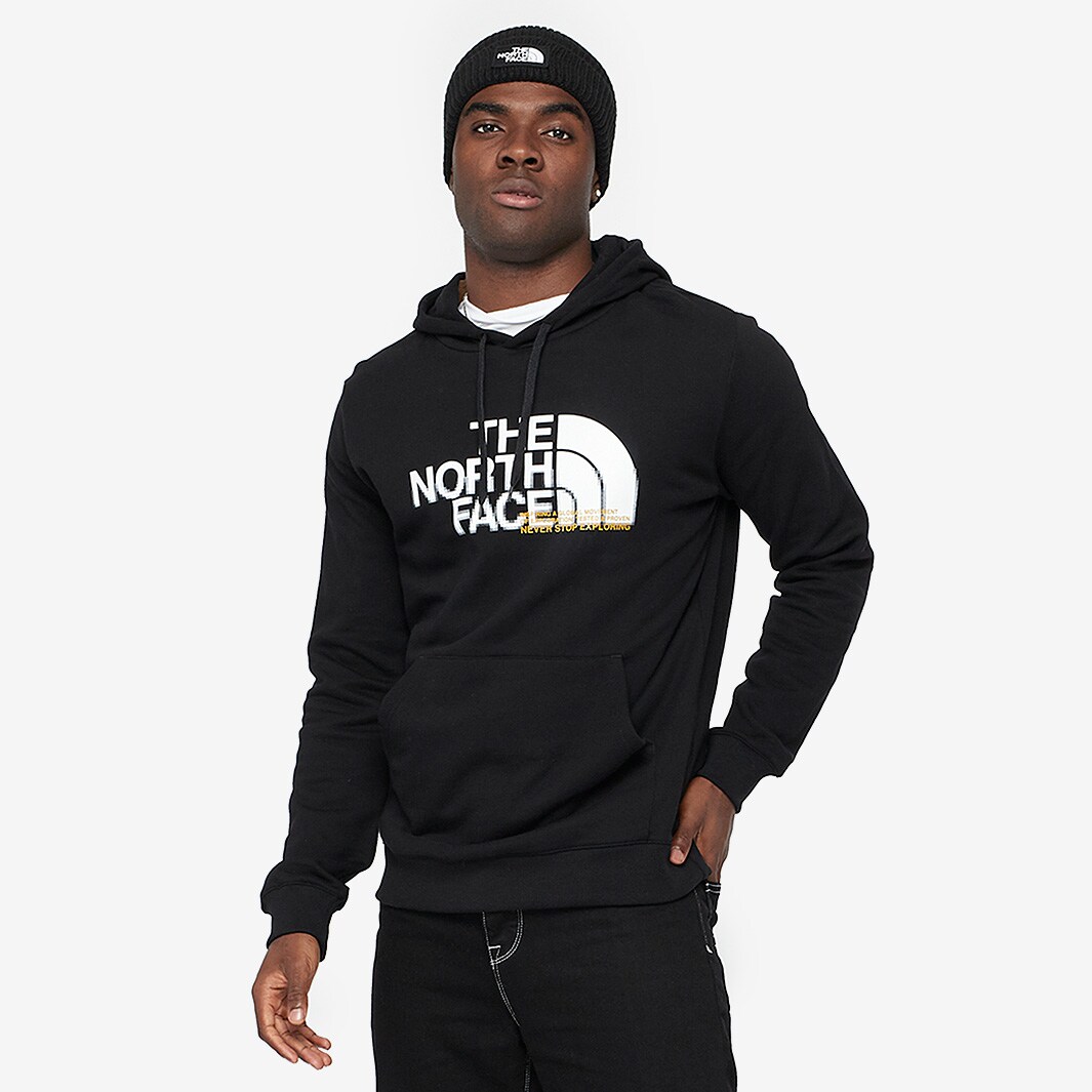 The North Face Coordinates Hoodie - TNF Black - Tops - Mens Clothing