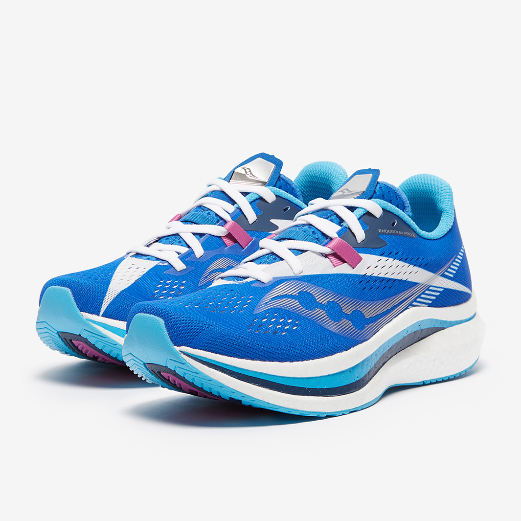 Saucony Women's Endorphin Pro 2 Running Shoes Cool Mint/Acid Size 7 B(M) US