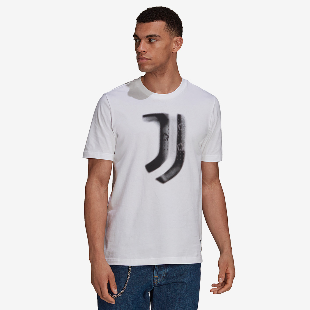 adidas Chemise Juventus Henley pour homme, Noir/blanc, Moyen