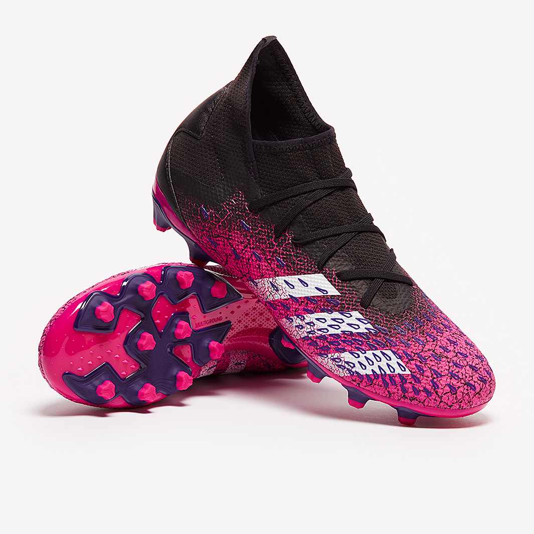 adidas Predator Freak.3 MG - Negro/Blanco/Rosa - Negro/Blanco/Rosa ...