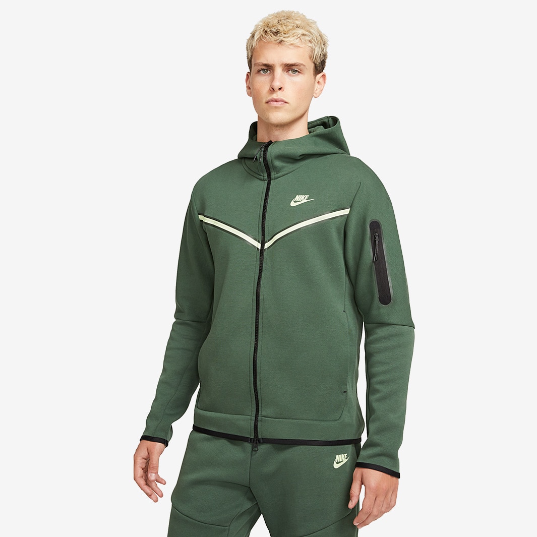 Nike Sportswear Tech Fleece Jacket - Galactic Jade/Light Liquid Lime ...