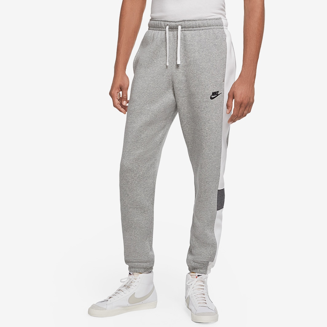 Nike Sportswear Joggers - Dark Grey Heather/White/Black - Bottoms ...