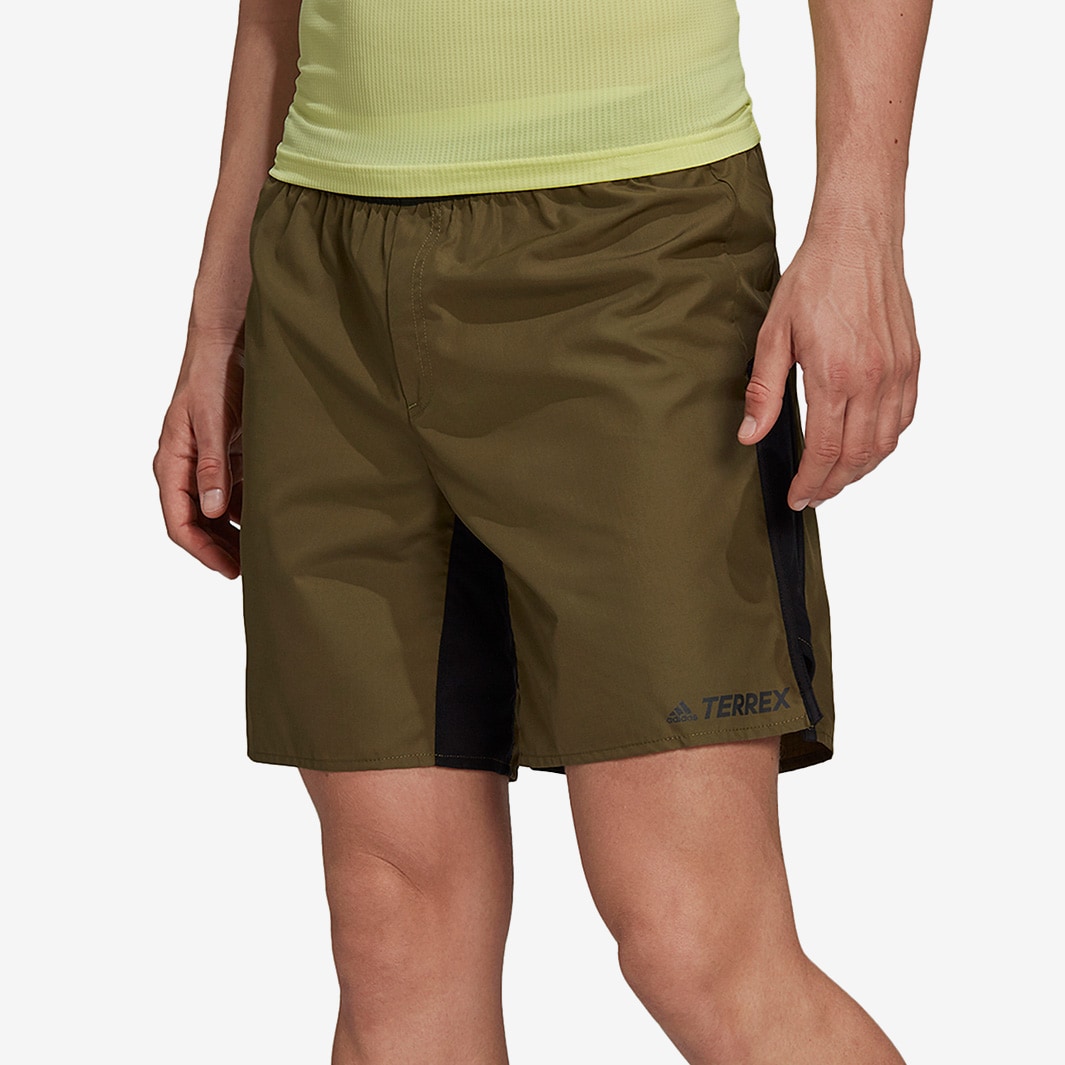 adidas Terrex Trail 5inch Short - Black - Mens Clothing | Pro:Direct Soccer