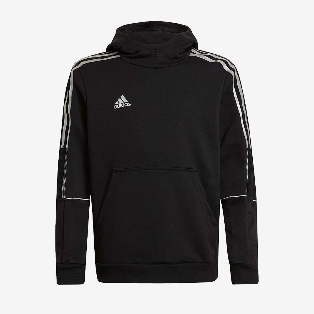 adidas Kids Tiro Hoody - Black-Boys Clothing