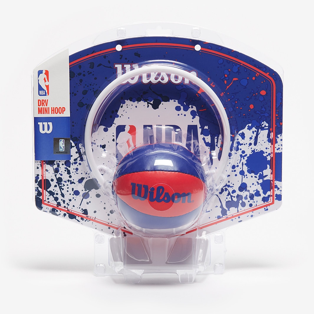 Wilson NBA Team Mini Hoop - Blue - Blue - Accessories | Pro:Direct Soccer