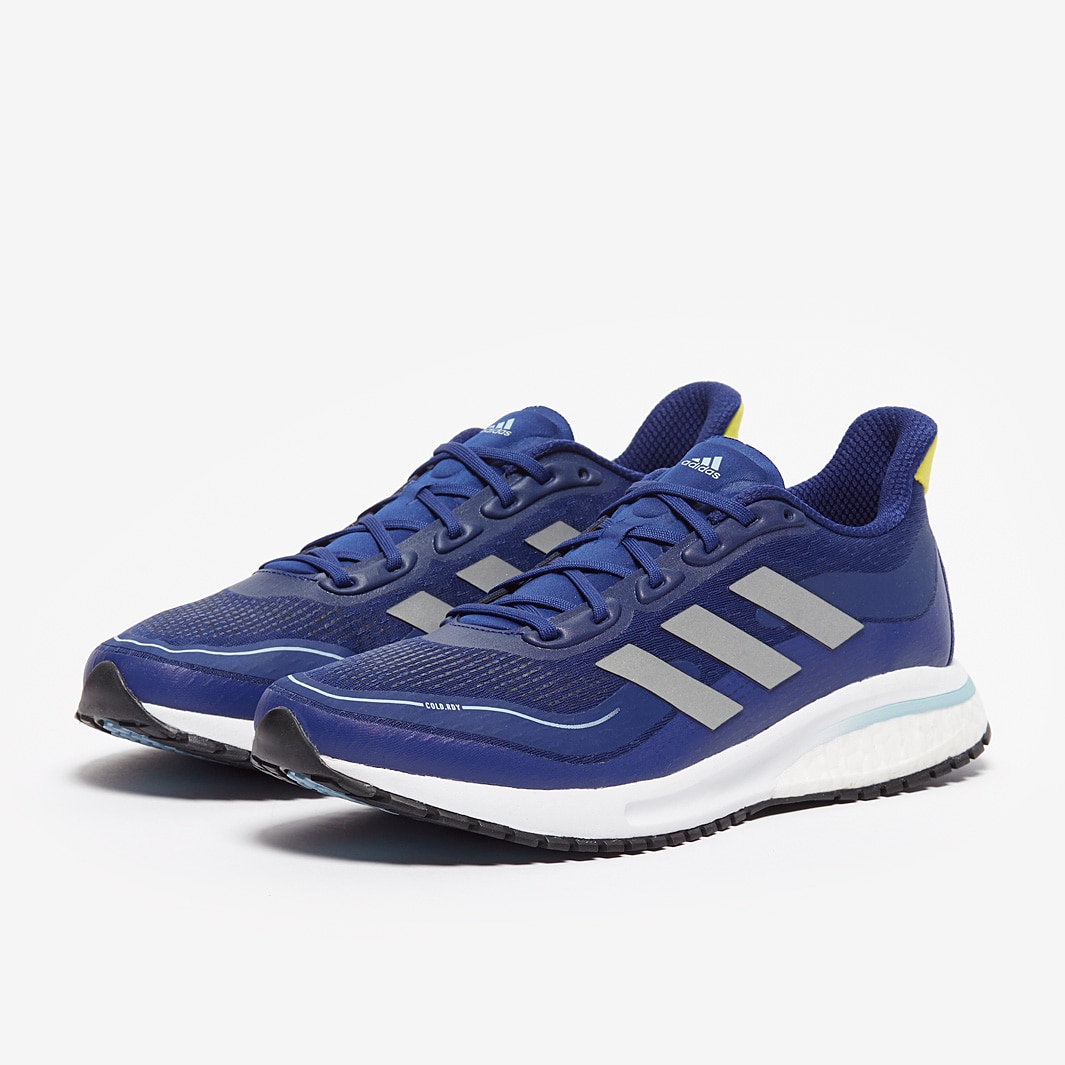 adidas Supernova C.RDY Victory Blue/Matte Silver/Acid Yellow Mens Shoes