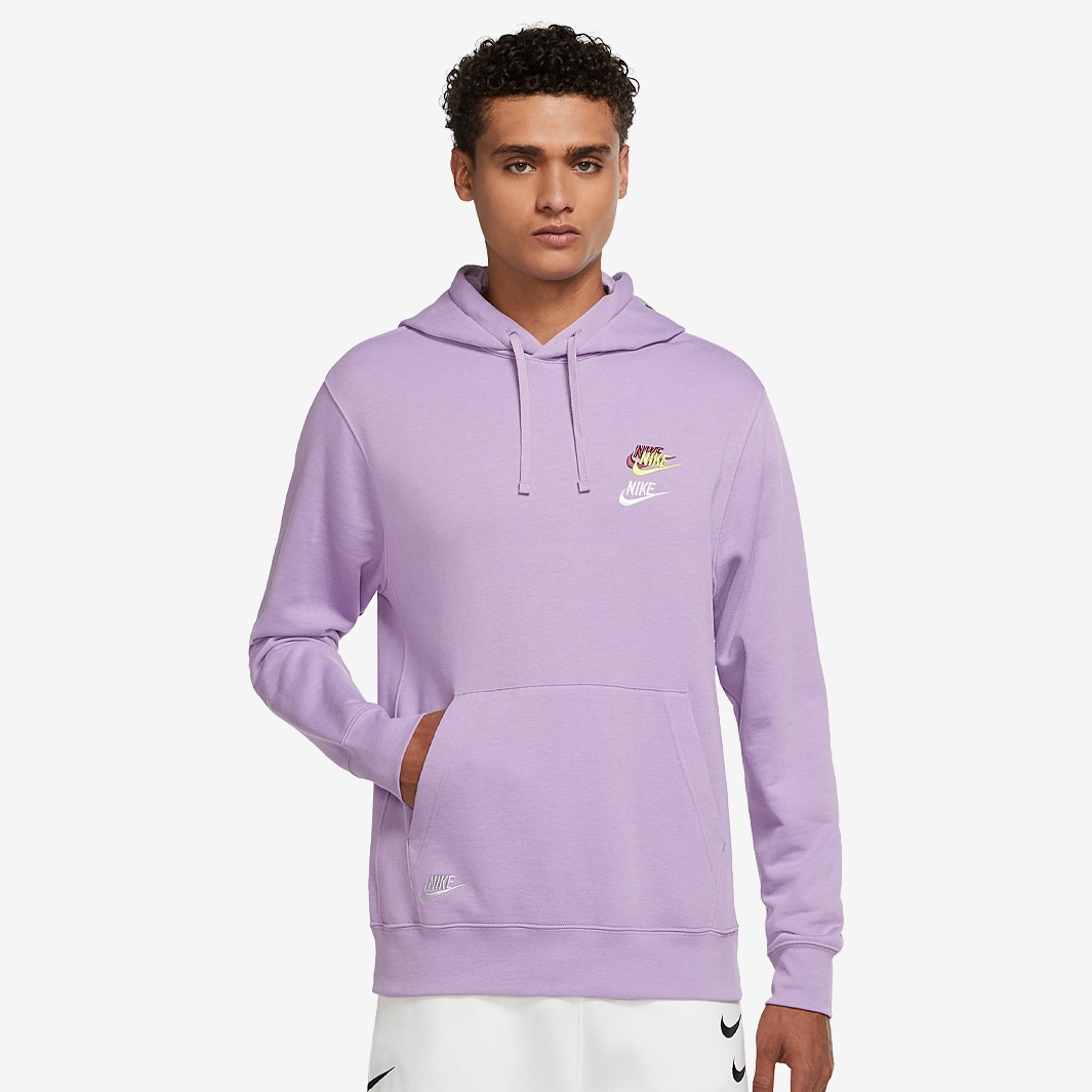 Nike Sportswear French Terry Essentials Hoodie - Violet Star/Violet ...