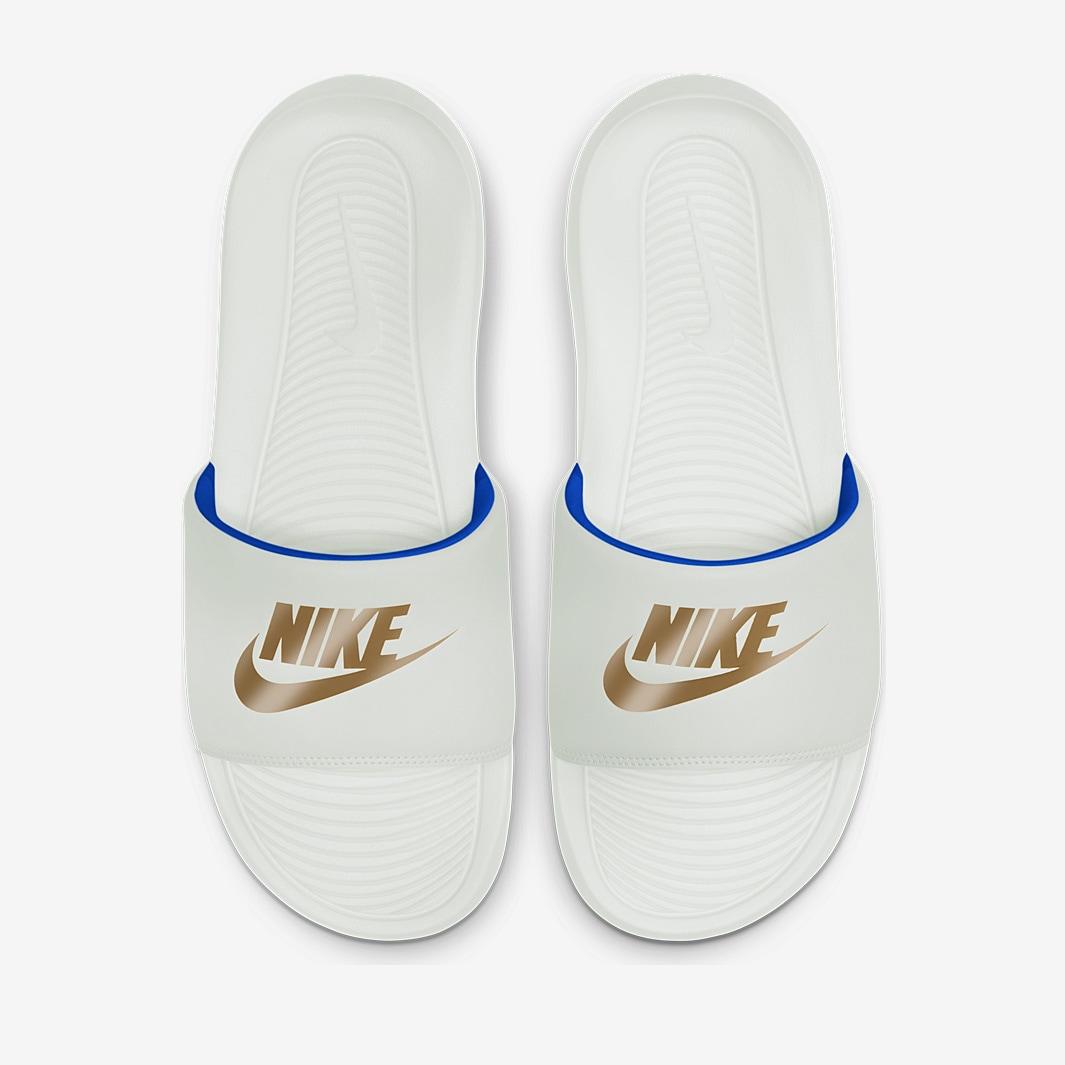 White and 2025 gold slides