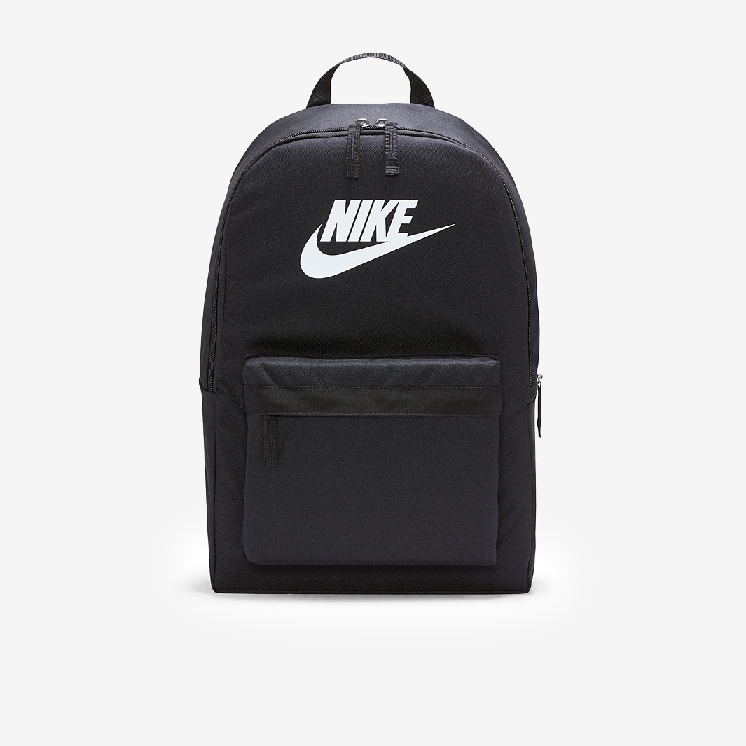 Nike Sportswear Heritage Backpack - Black/Black/White - Bags - Bags ...