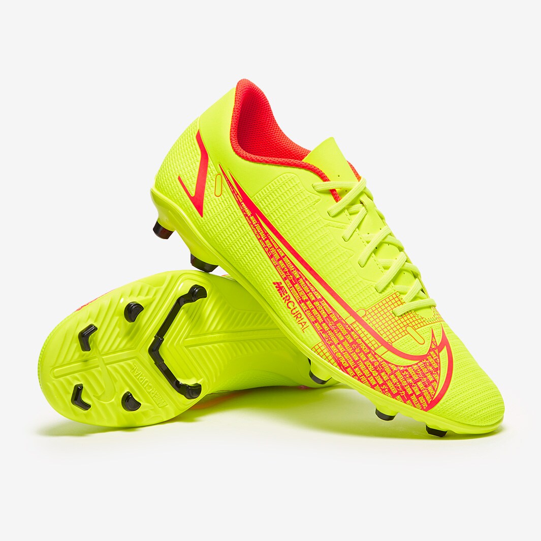 Nike Mercurial Vapor XIV Club FG/MG - Volt/Bright Crimson