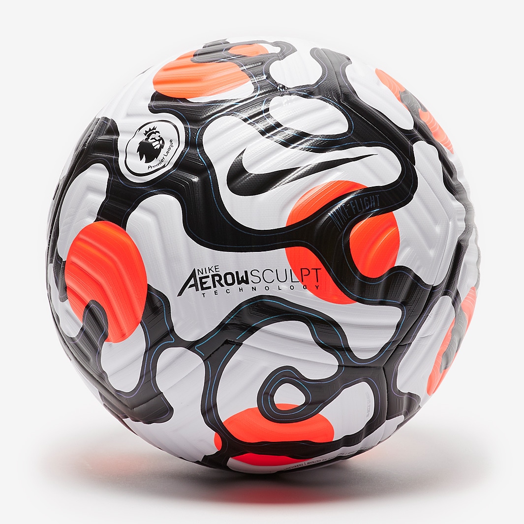 Nike Premier League Flight - White/Hyper Crimson/Black - Soccer balls