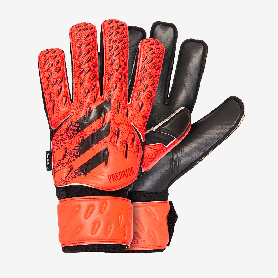 adidas Predator Match FS - Solar Red/Red/Black - Mens GK Gloves | Pro ...