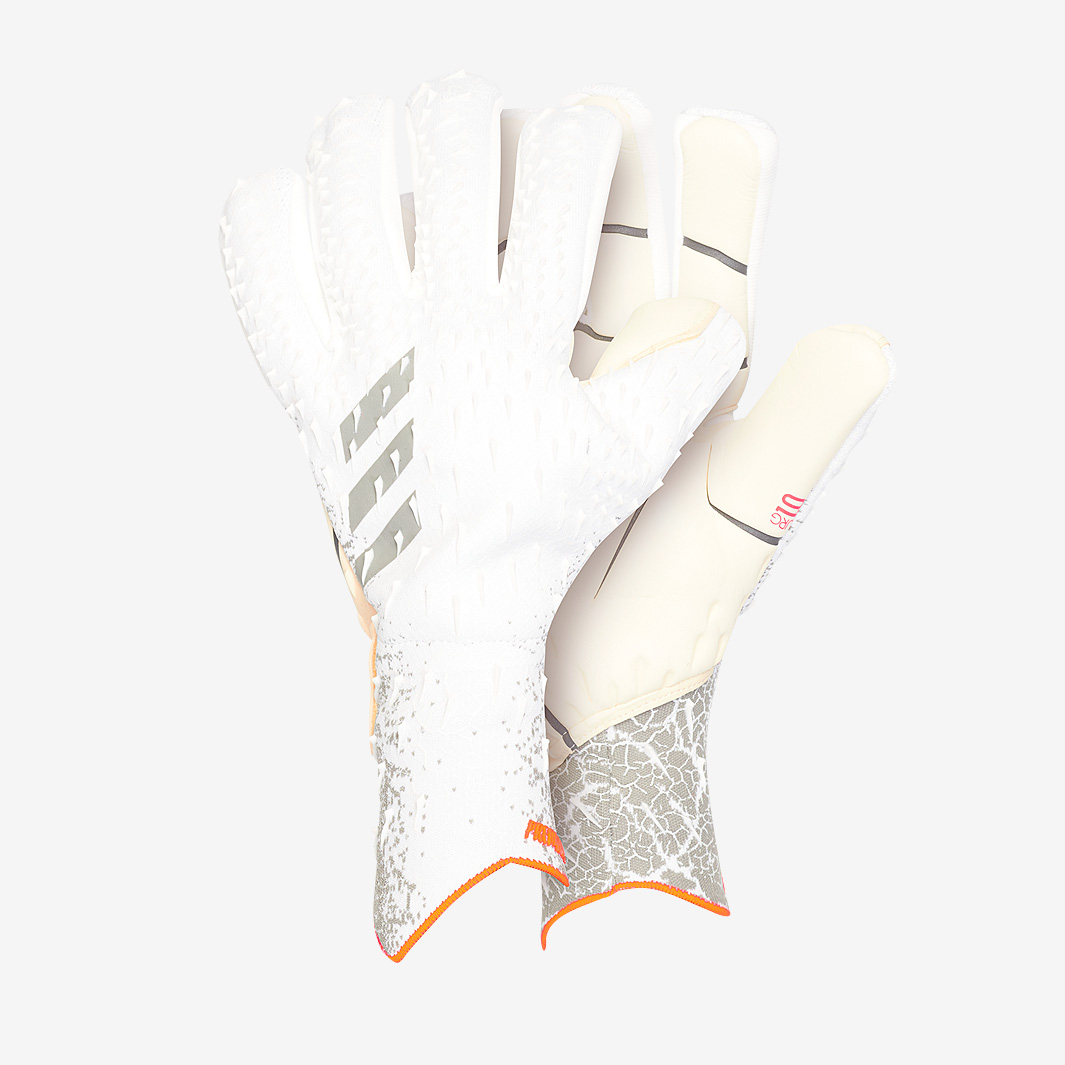 adidas Predator Pro FSP - White/Iron Metallic/Solar Red - Mens GK ...