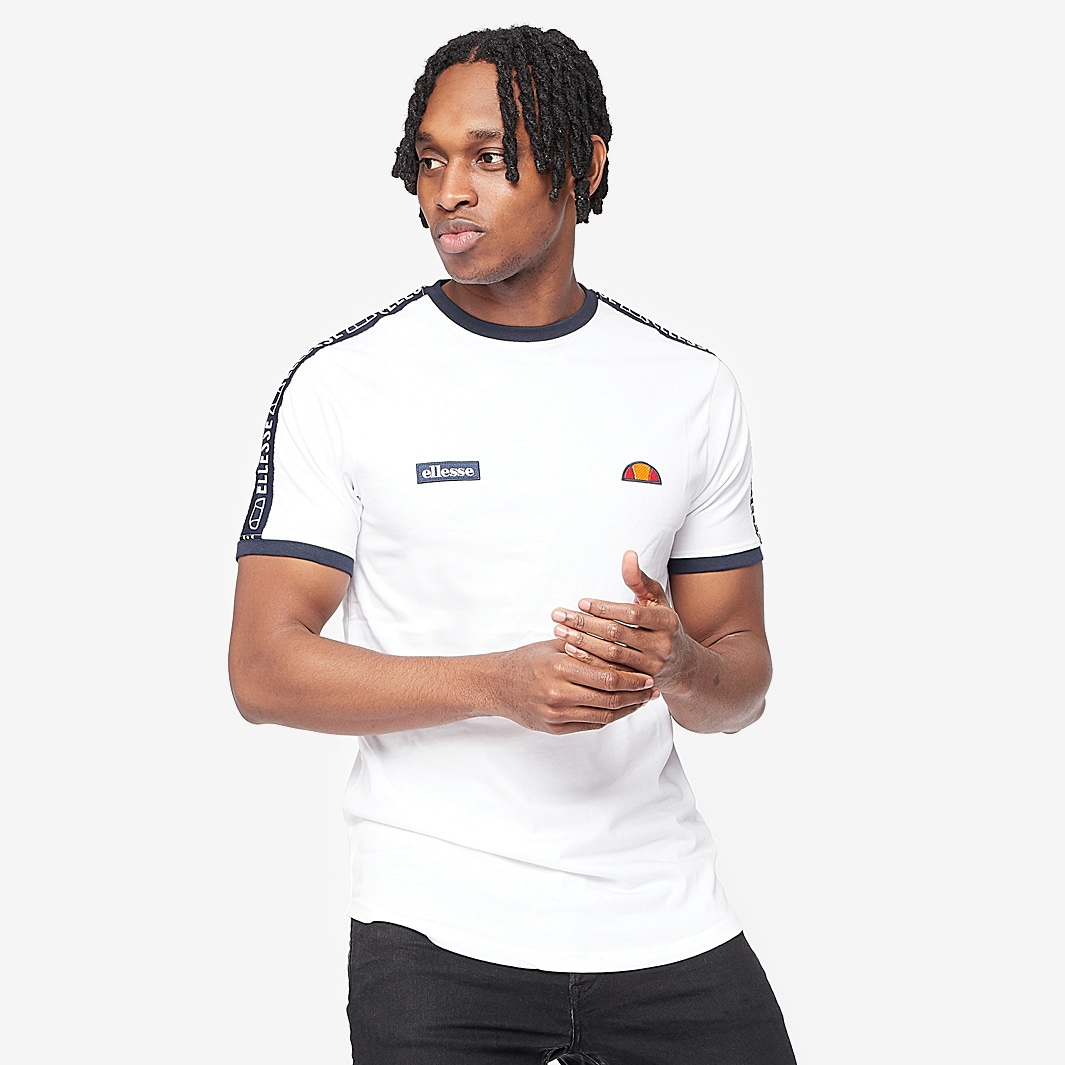 Ellesse Fede Tee White Tops Mens Clothing