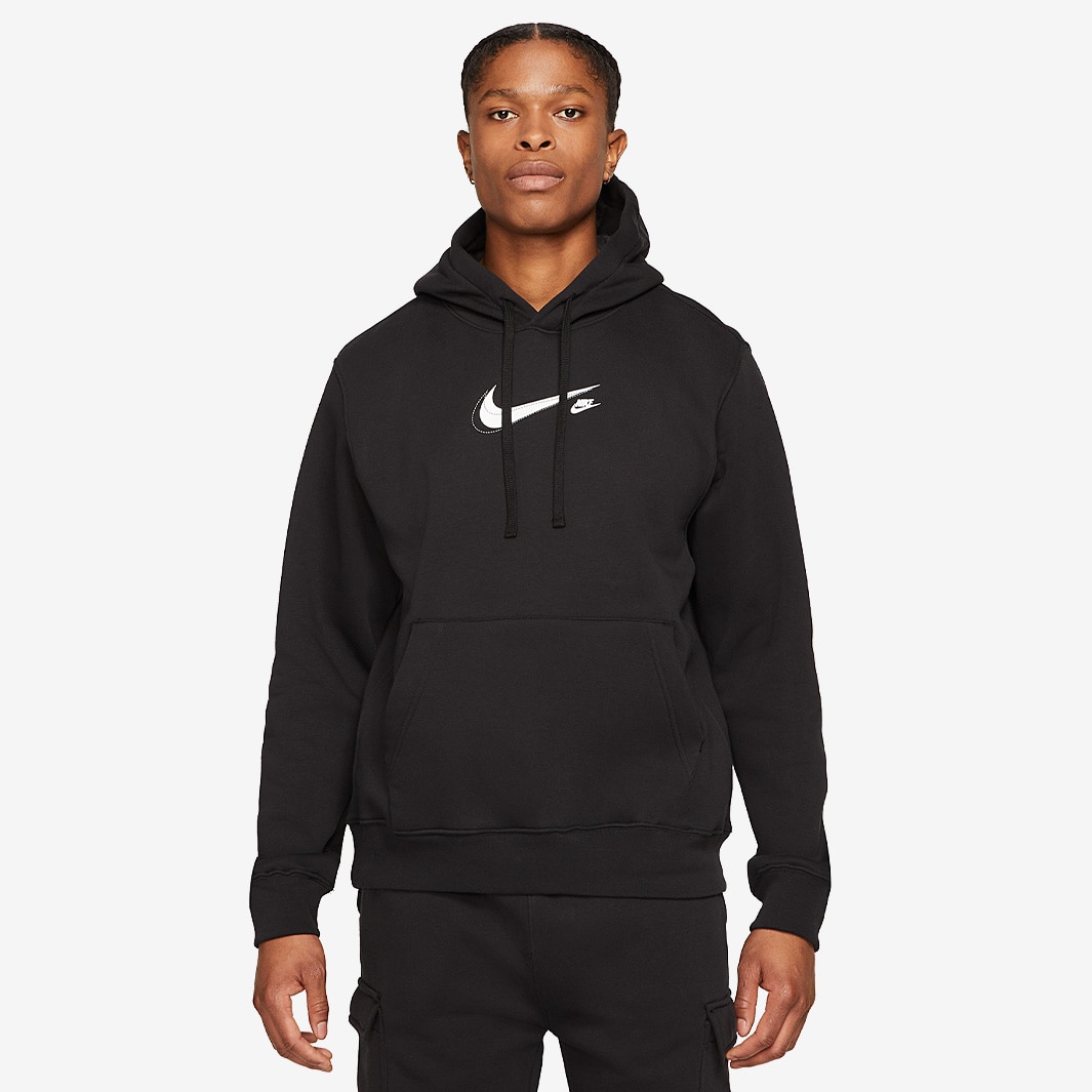 Nike Sportswear Court Hoodie - Black - Tops - Mens Clothing