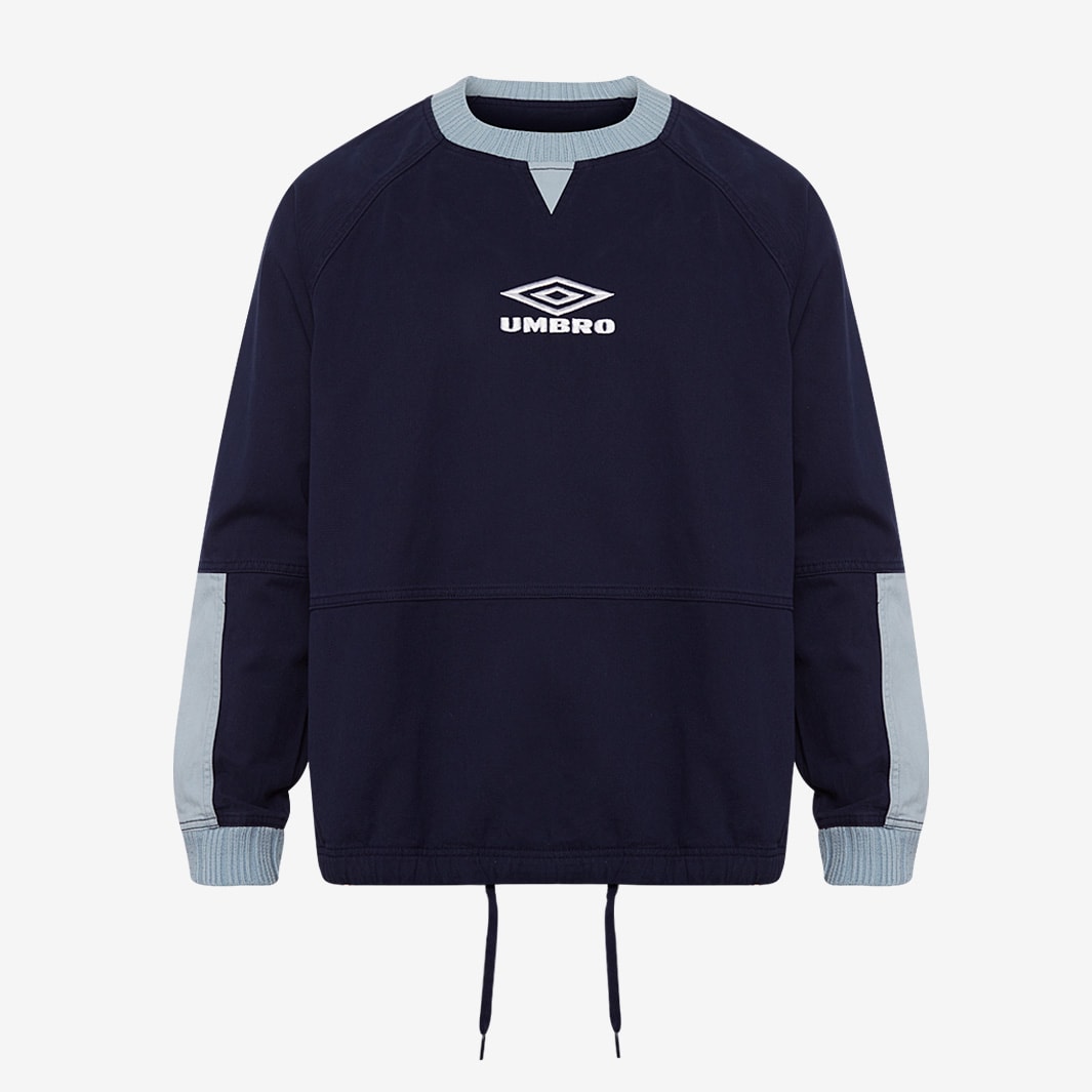 Umbro Drill Sweat Top Dunkelblau Herrenbekleidung Pro Direct Soccer