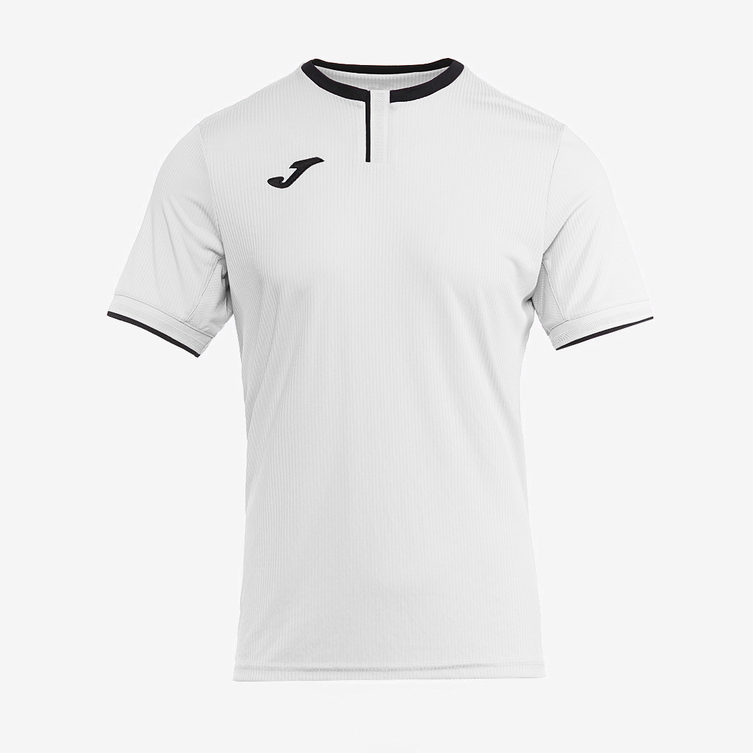 Joma Men's White Gold Iii Ss Shirt Small