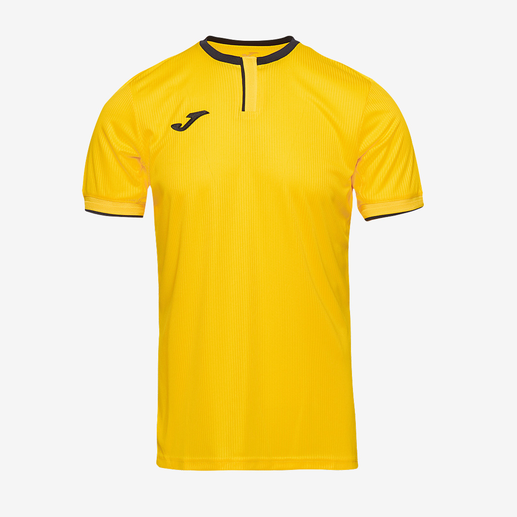 Joma Men's Yellow Gold Iii Ss Shirt Small