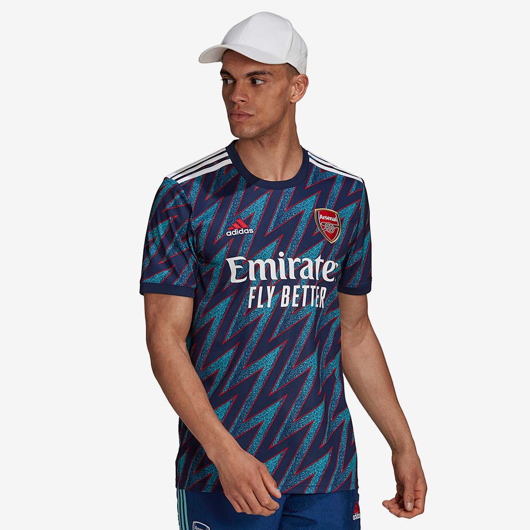 adidas Launch Arsenal 21/22 Third Shirt - SoccerBible