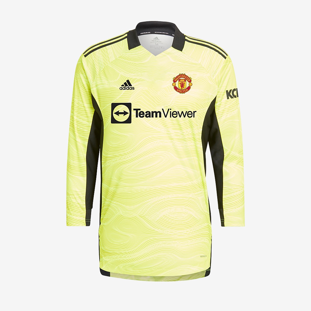 adidas Manchester United 21/22 Home GK LS Shirt Team Solar