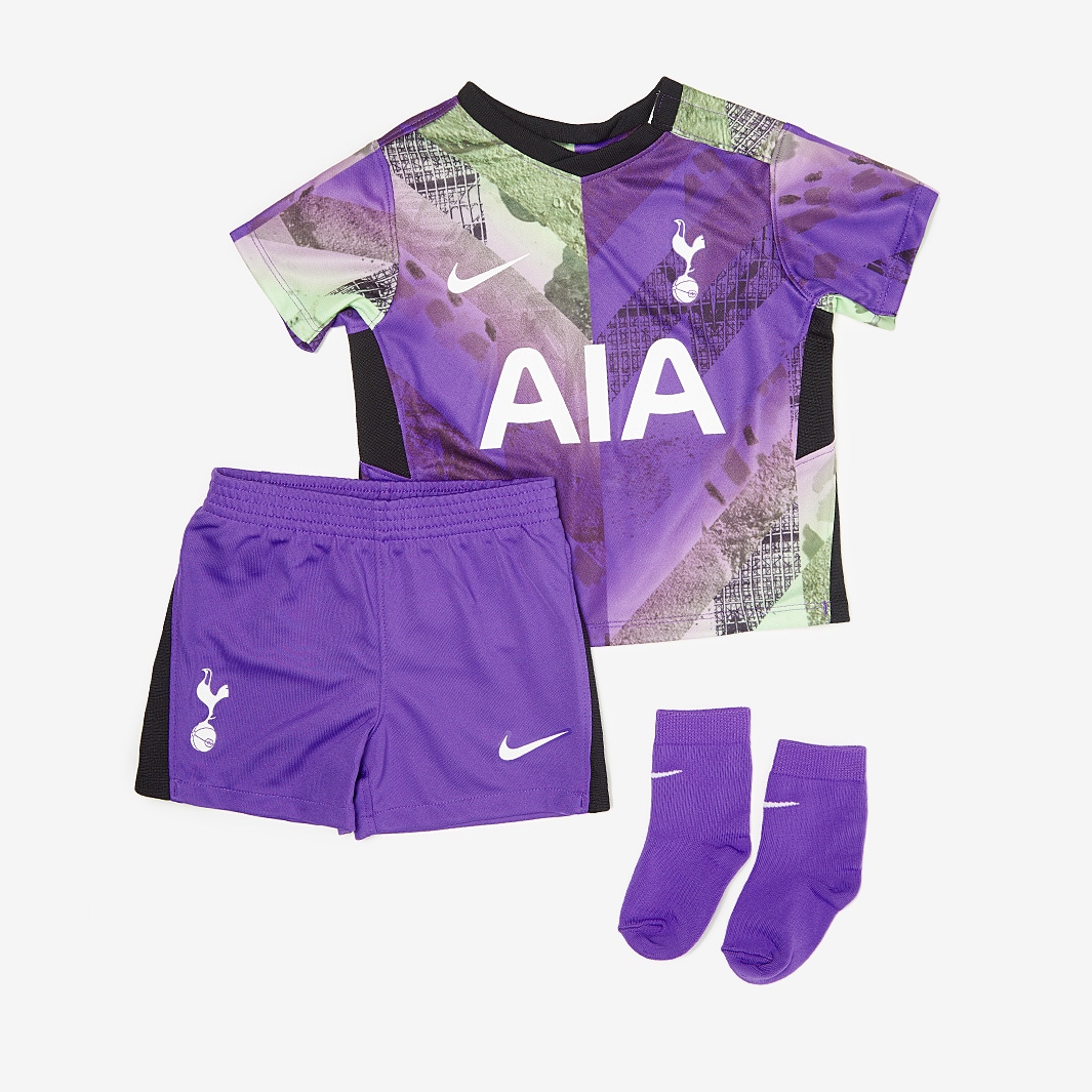 Nike Tottenham 21/22 Stadium Third Jersey - Wild Berry /  Black / White