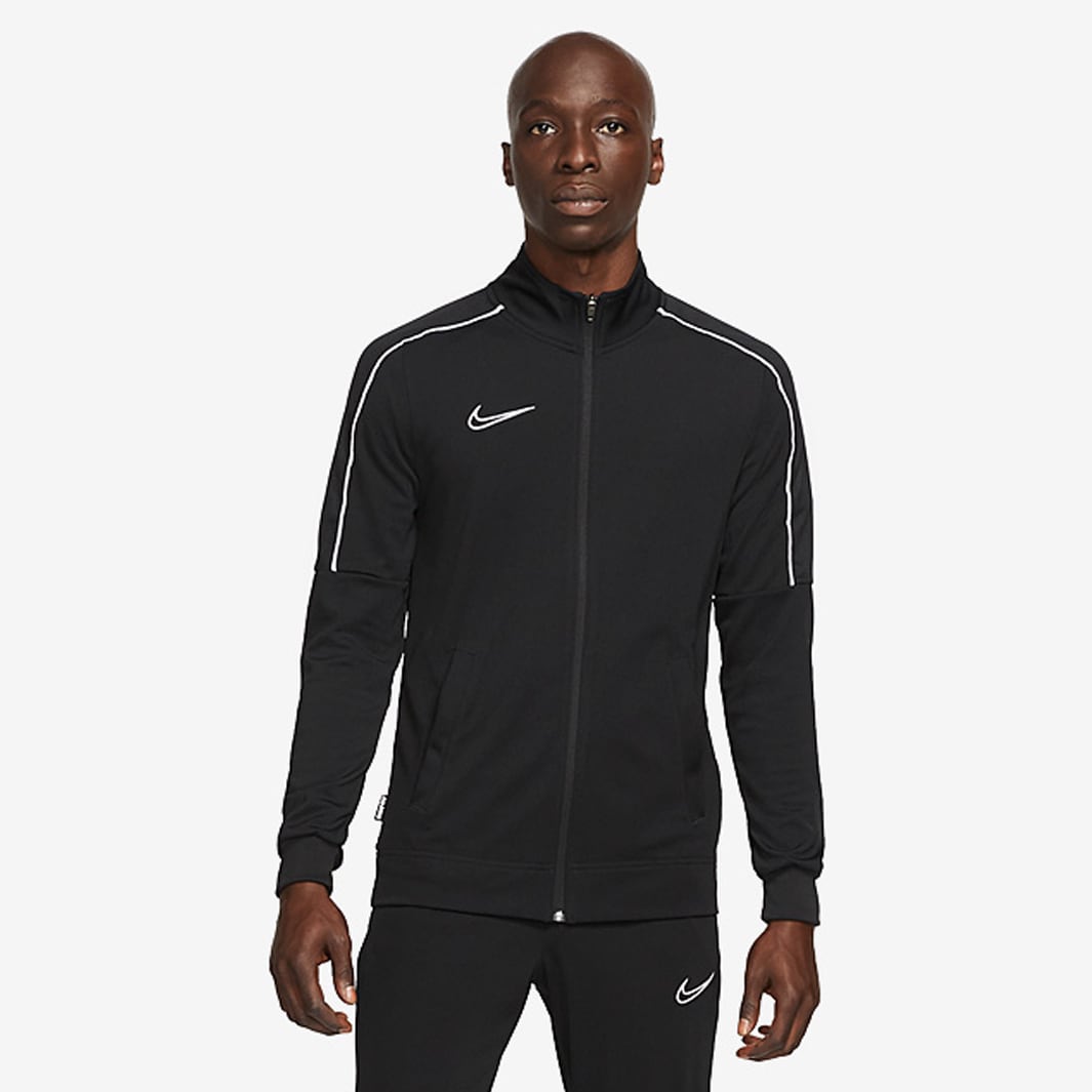 Nike Dry Academy Track Jacket - Black/Black/White - Mens Clothing