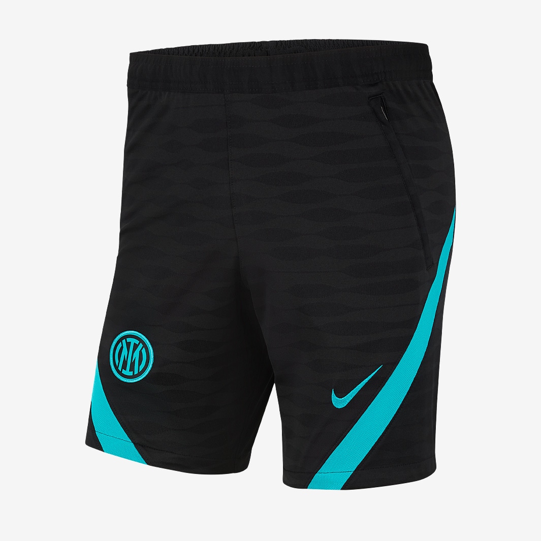 Shorts Nike Inter Milano 21 22 Strike Nero Turbo Verde Turbo Verde Abbigliamento Ufficiale Uomo Pro Direct Soccer