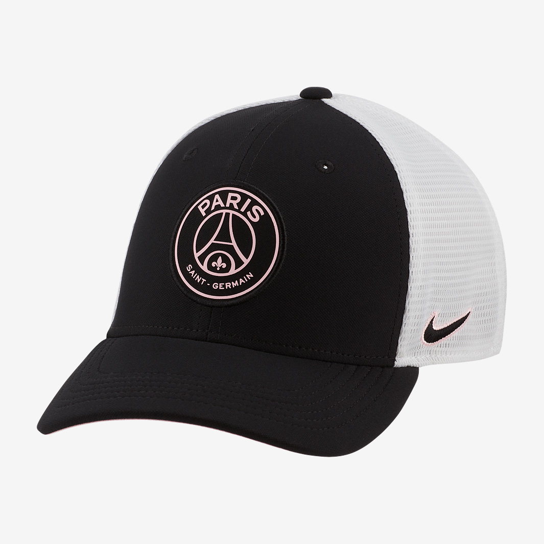 Cappellino Ufficiale PSG Paris Saint-Germain – Bianco, Taglia Unica Regolabile, 100% Cotone