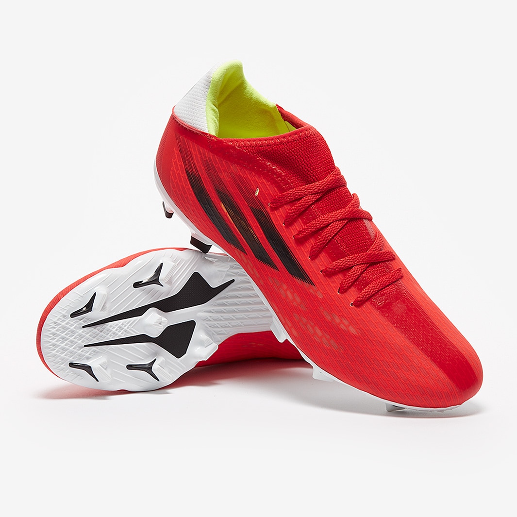 adidas X Speedflow .3 FG - Red/Core Black/Solar Red - Mens Boots Pro:Direct