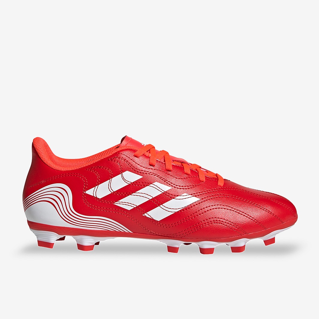 COPA レッド FGシューズ adidas Copa Sense .4 FxG - Red/White/Solar Red - Mens Soccer