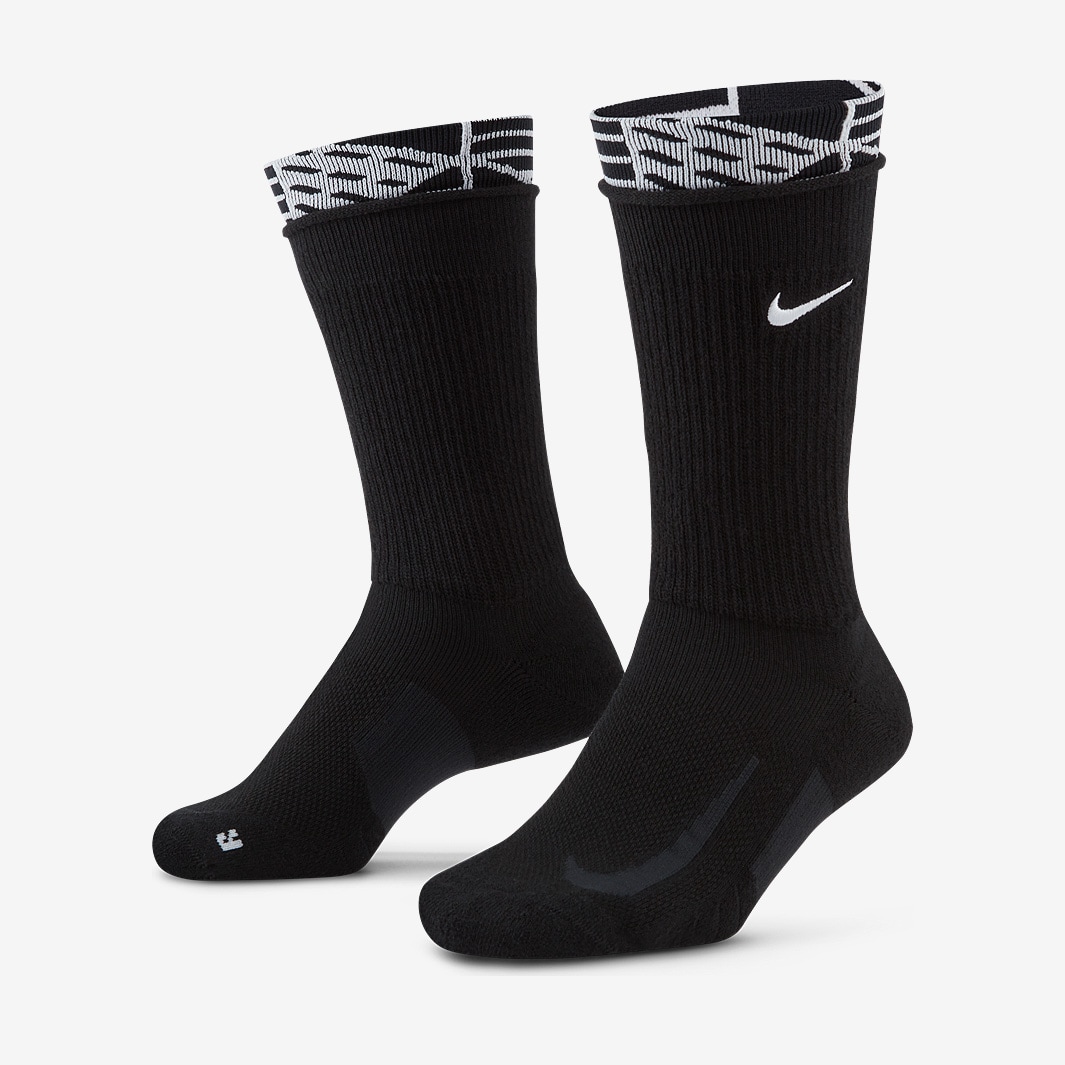 Nike Serena Design Crew Socks - Black/White - Black/White