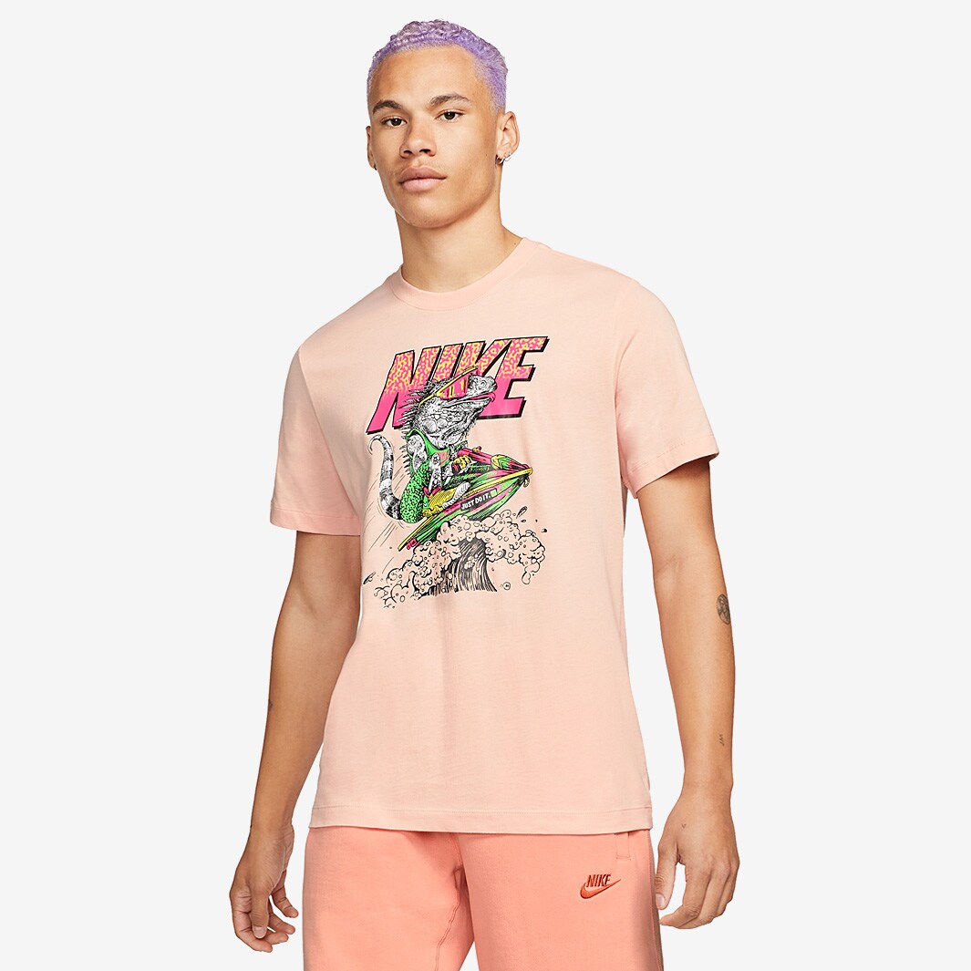 Nike Sportswear Tee - Arctic Orange - Tops - Mens Clothing