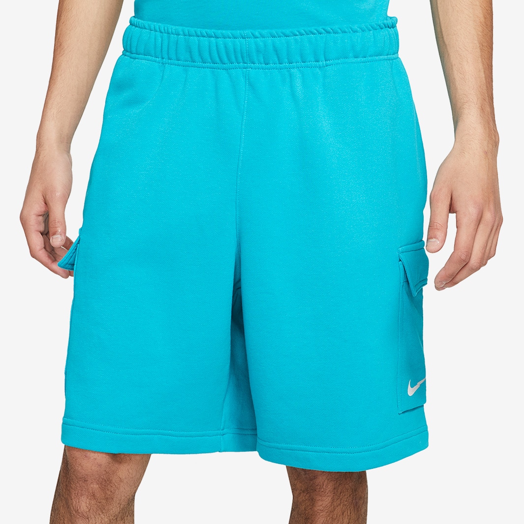 Nike Sportswear Zigzag Cargo Short - Aquamarine - Bottoms - Mens Clothing