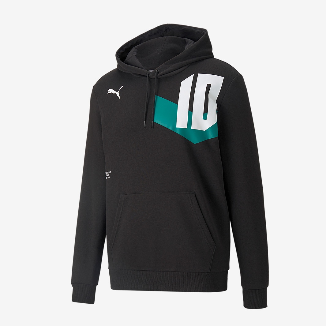 Puma Fußball 90s Hoody - Puma Black - Mens Clothing | Pro:Direct Soccer