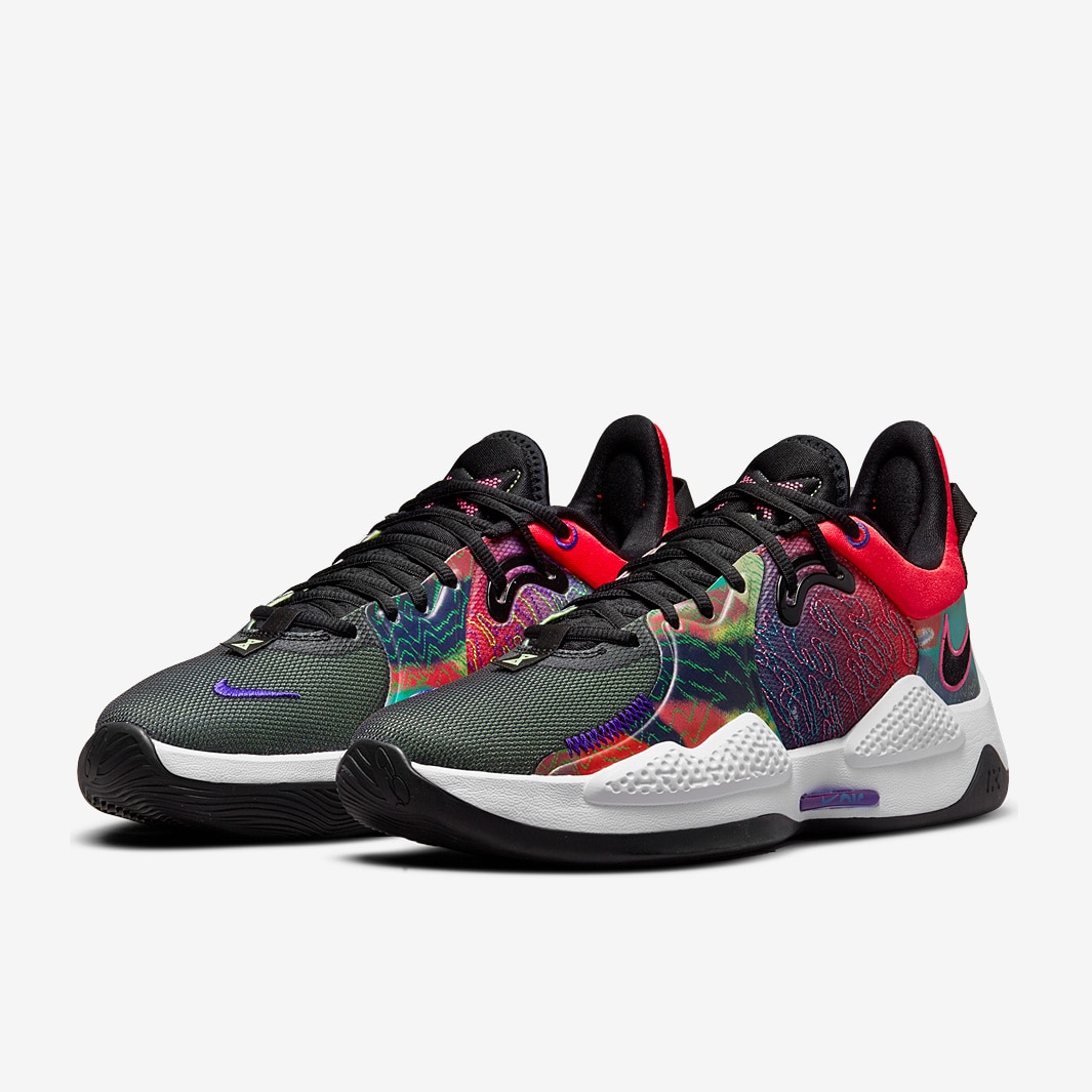 Nike PG5 - Bright Crimson/Black/Fierce Purple - Mens Shoes | Pro:Direct ...