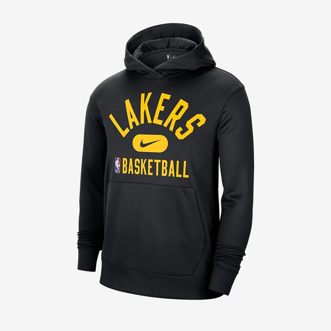 Nike NBA Los Angeles Lakers Dri-Fit Spotlight Hoodie - Black - Mens ...