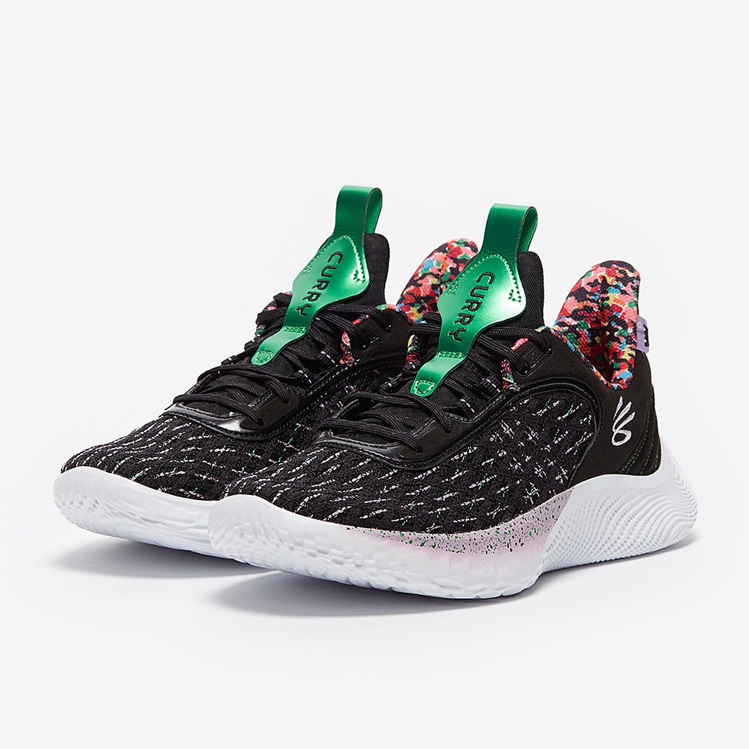 Under Armour Curry 9 - Black/White/Octane - Mens Shoes | Pro:Direct ...
