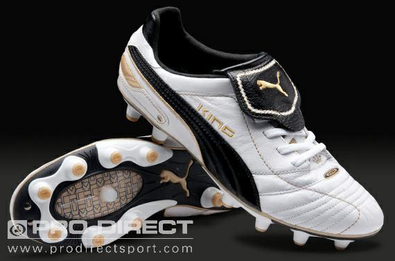 Puma - King Finale i FG - Football Boots - White/Black/Team