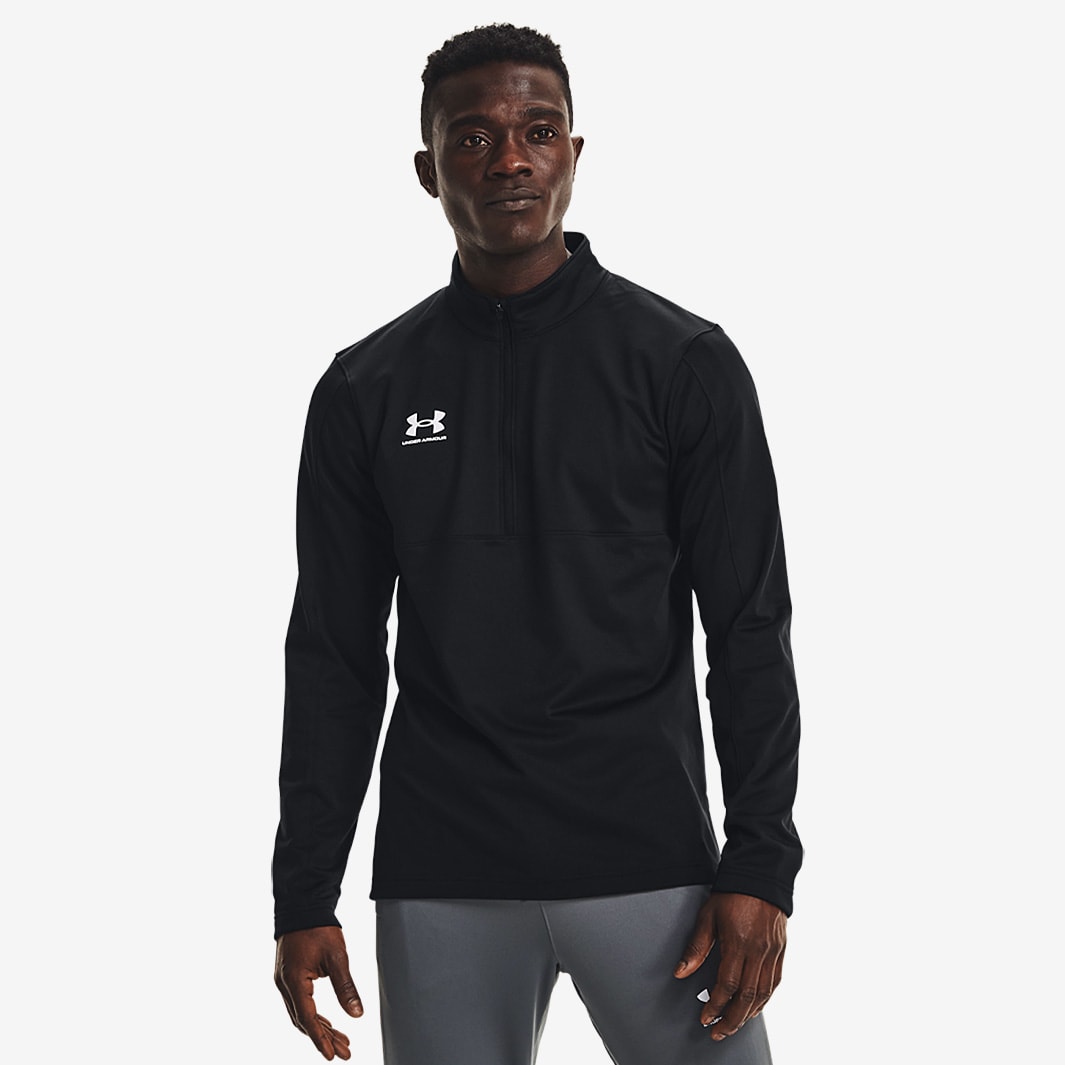 Under Armour Challenger Midlayer - Black/White - Mens Clothing | Pro ...
