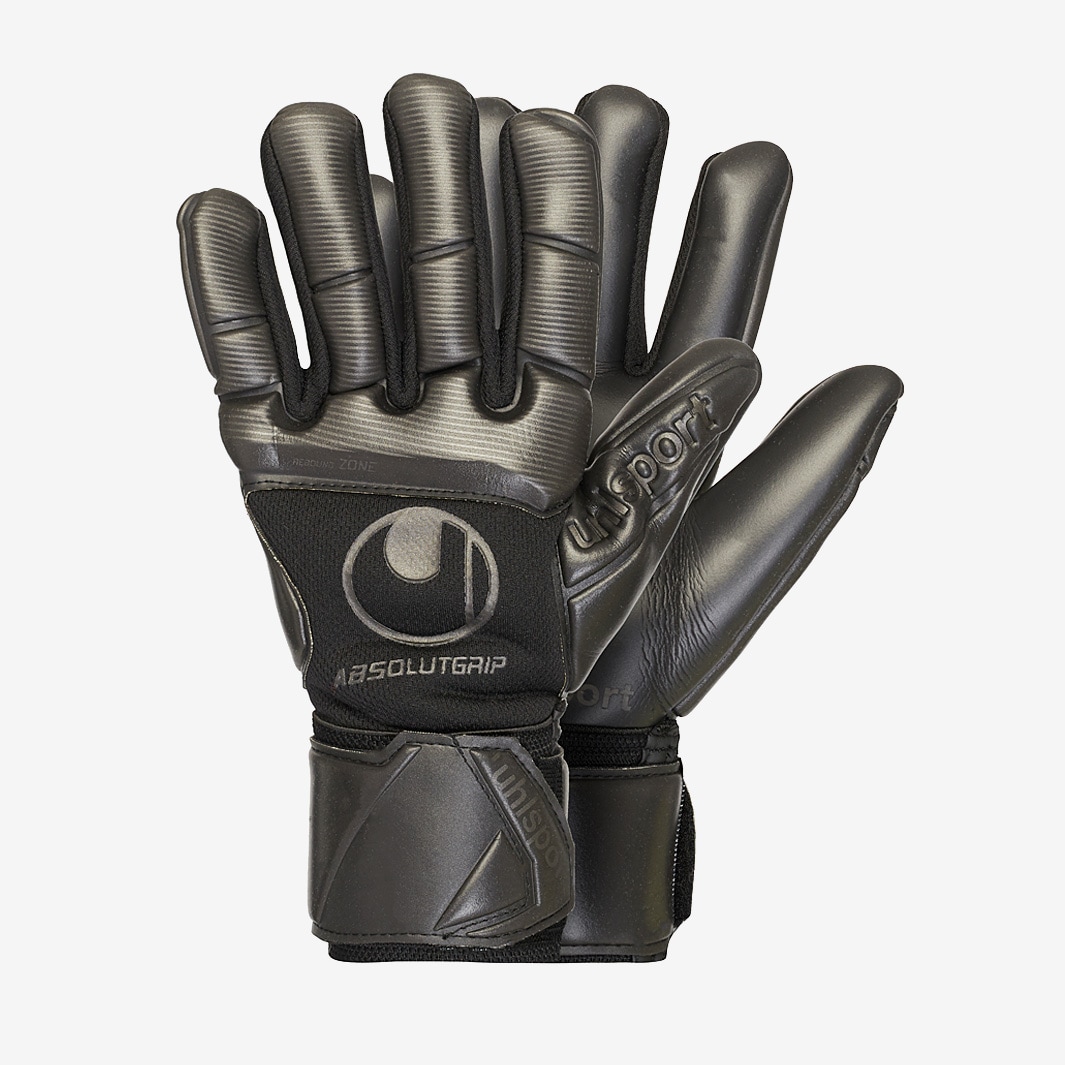 Uhlsport Comfort Absolutgrip Hn - Black - Mens Gk Gloves 