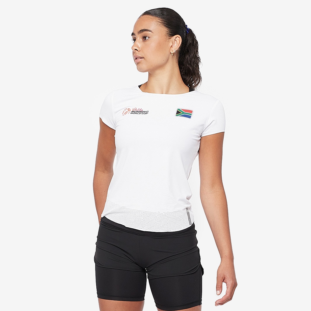 Womens Vitality Running World Cup South Africa T-Shirt - doSPORT- White ...
